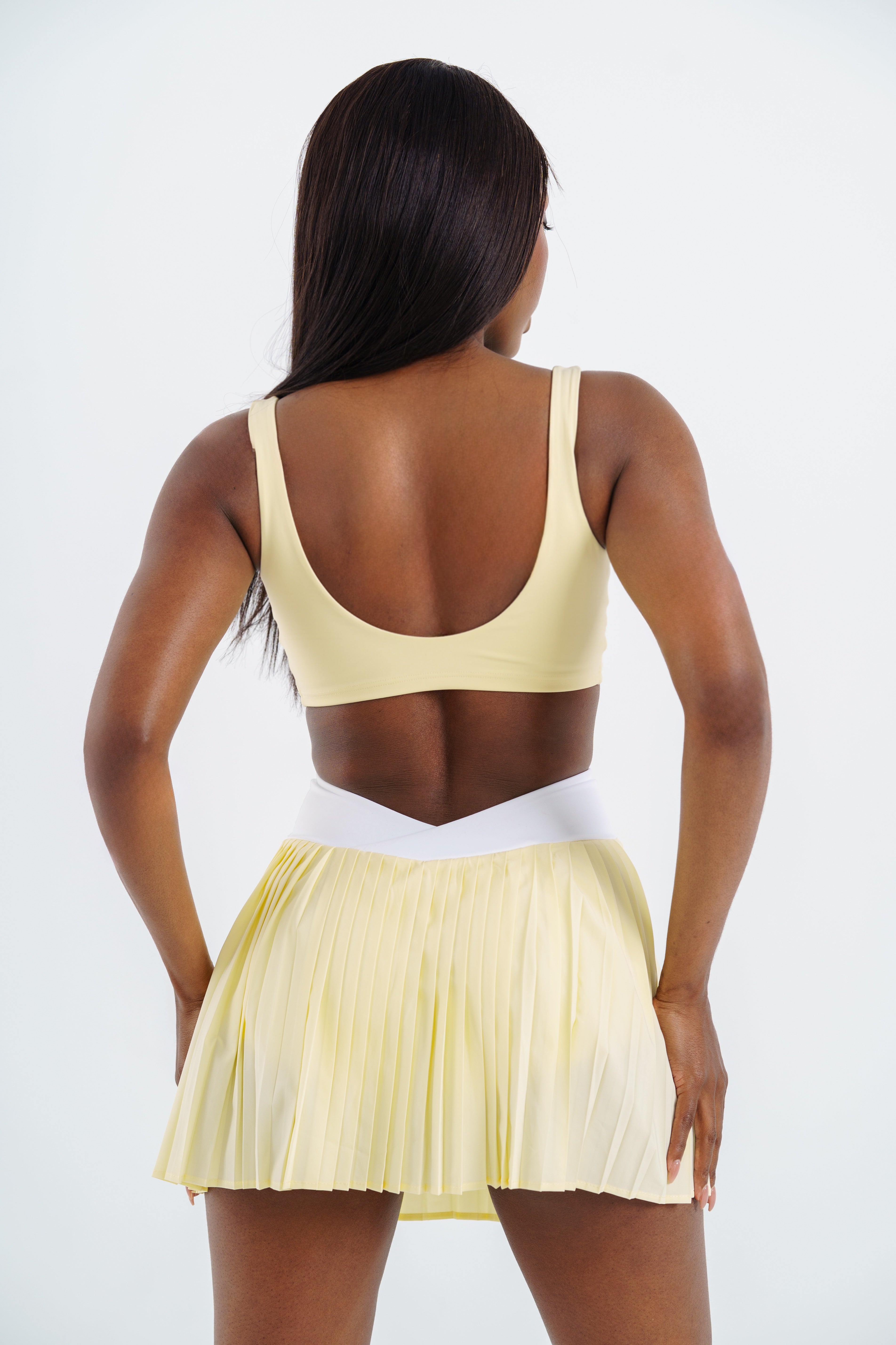 MTFIT Luxe Pleated Power Set