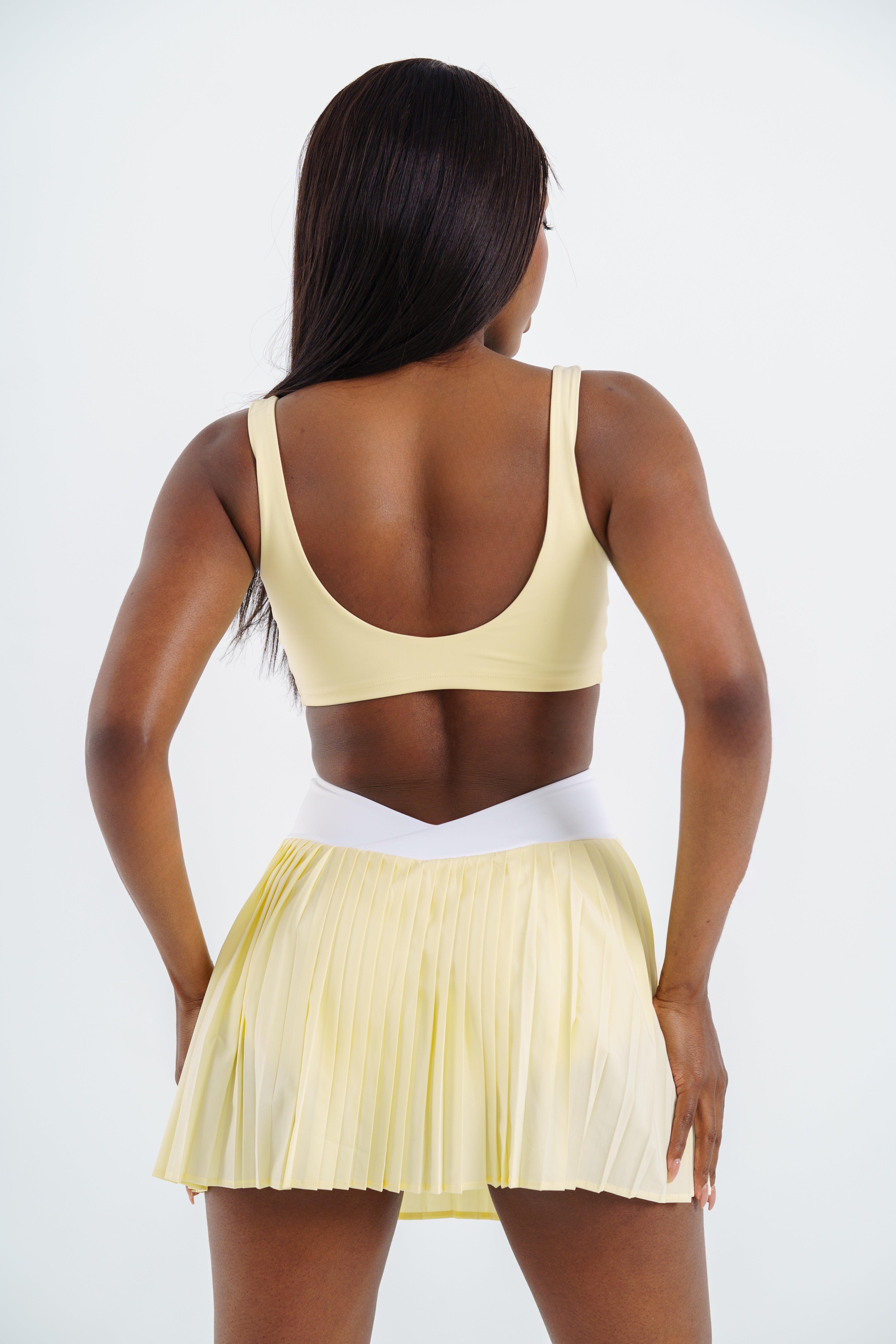 MTFIT Luxe Pleated Power Set