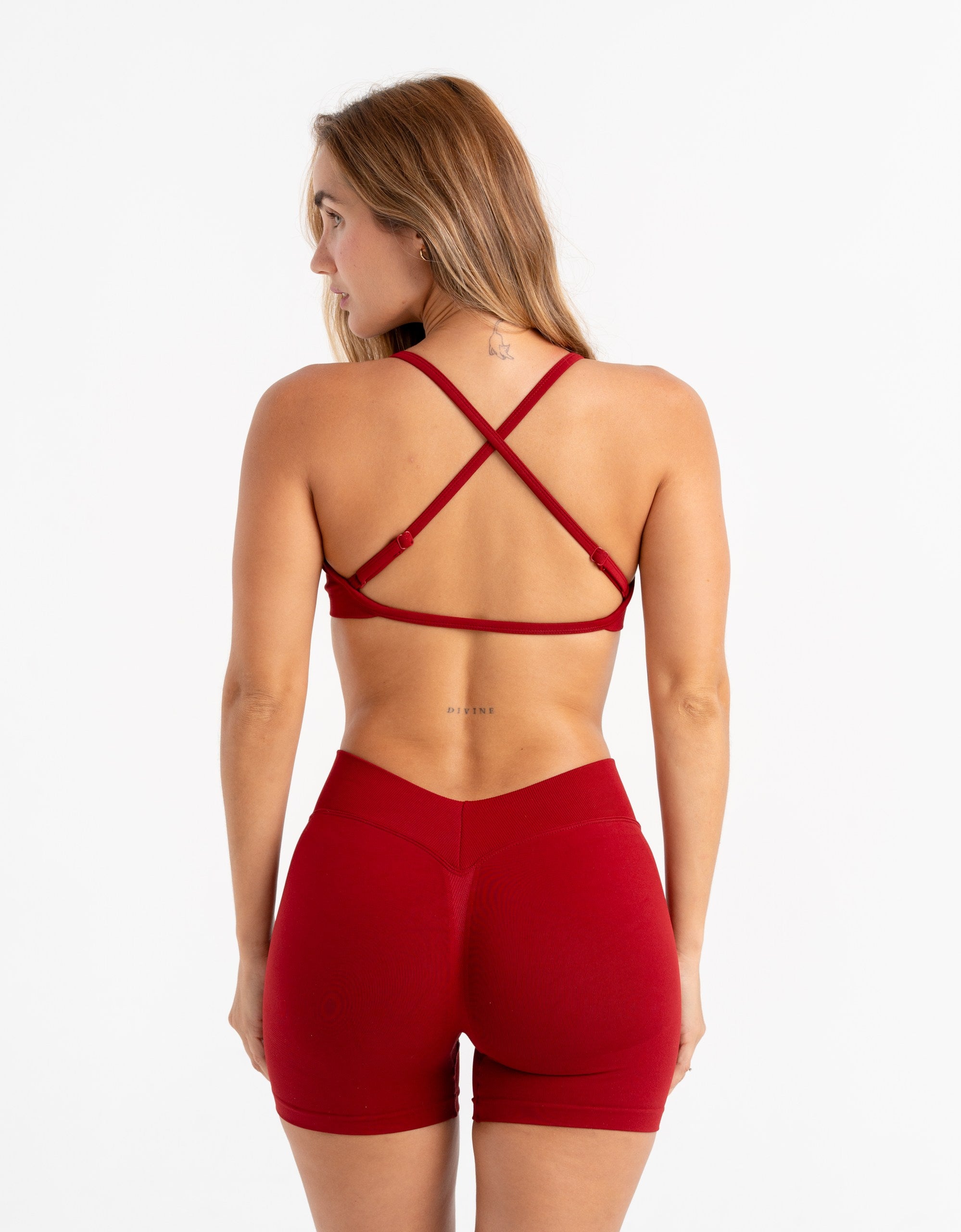 MT Fit Sculpt V-Line Shorts & Halter Sports Bra Set