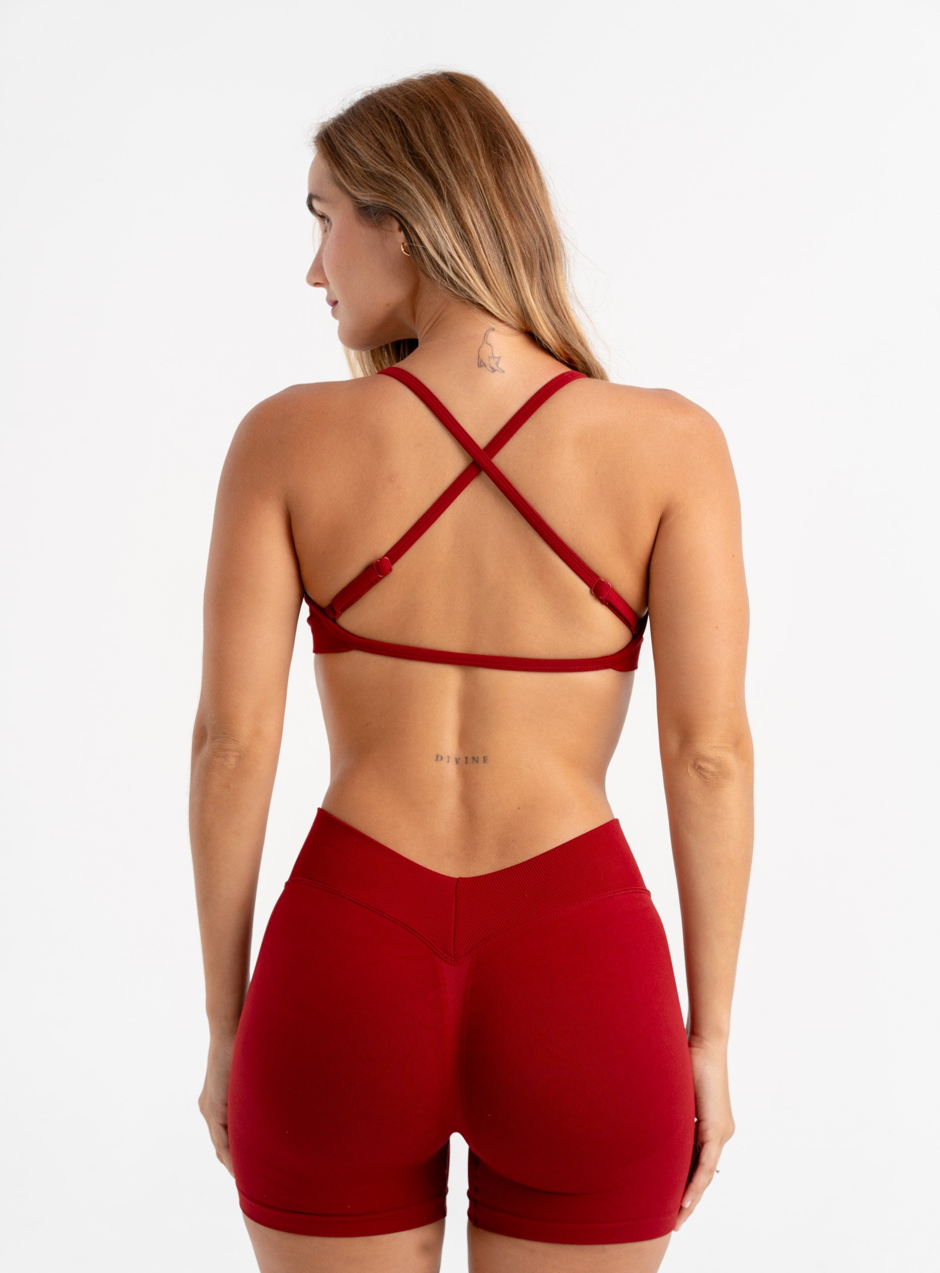 MT Fit Sculpt V-Line Shorts & Halter Sports Bra Set